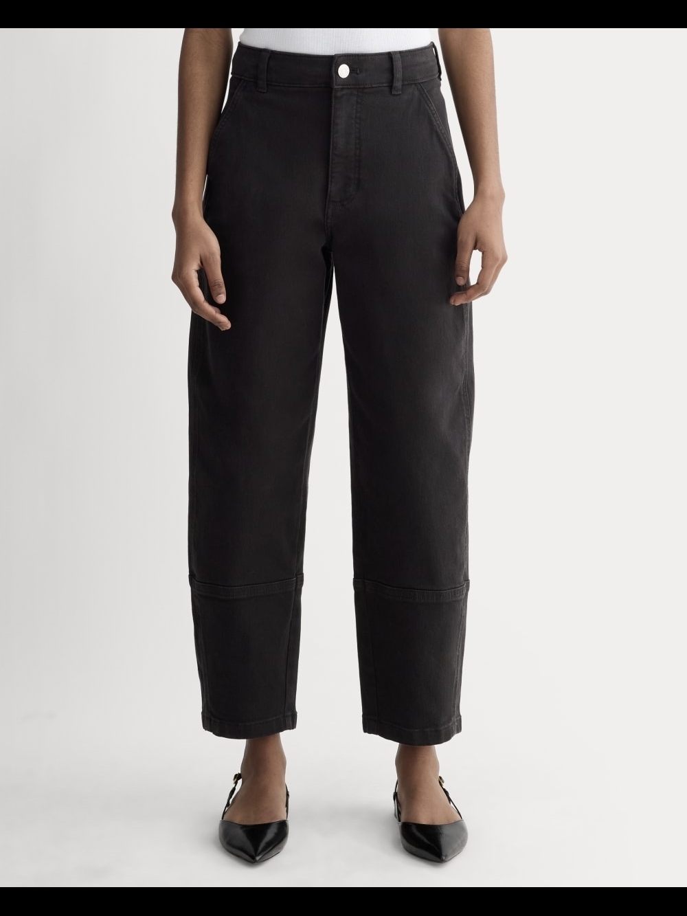 Everlane Organic Cotton Utility Barrel Pant